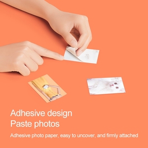 50 Piezas de <span class=keywords><strong>Papel</strong></span> Fotográfico Original <span class=keywords><strong>Xiaomi</strong></span>, <span class=keywords><strong>Papel</strong></span> Adhesivo <span class=keywords><strong>para</strong></span> <span class=keywords><strong>Impresora</strong></span> Fotográfica de Bolsillo <span class=keywords><strong>Xiaomi</strong></span>, Producto Electrónico - Product Image 4
