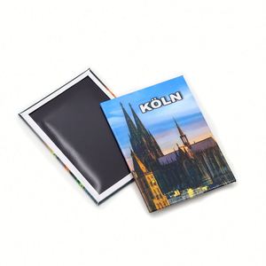 Desert Camel Uae Dubai Travel Souvenir Burj Khalifa Theme Custom Tin Refrigerator Magnet for Tourist Gift Shops - Product Image 3