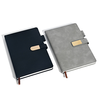 Carnet en cuir PU A5 personnalisé avec logo, couverture rigide, cadeaux d'affaires, journal avec boucle magnétique et porte-stylo, vente en gros