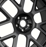 Jantes en alliage forgé noir satiné 20x9 pouces 5x115 pour Dodge Charger Challenger