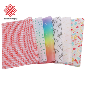 Usine Baoren Source Mouchoirs rouges de Noël personnalisés Papier de copie blanc vert pour emballage cadeau Papier d'emballage en sac à main - Product Image 1