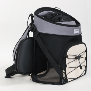 <span class=keywords><strong>Sac</strong></span> à <span class=keywords><strong>dos</strong></span> de transport <span class=keywords><strong>pour</strong></span> animaux de compagnie (chats et chiens) – Double bandoulière, portable, respirant, idéal <span class=keywords><strong>pour</strong></span> le cyclisme, les sorties, la randonnée – Grande taille - Product Image 6