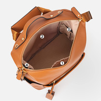 Sac à langer multifonctionnel imperméable Fuliya personnalisé, grande capacité, sac à dos pour maman avec poches isothermes pour biberons