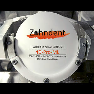 Prezzo diretto di fabbrica blocco zirconio Zahndent attrezzature dentali disco 4D PRO ML - Product Image 5