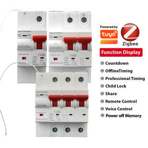 Interruptor Inteligente SW-ACZ Tuya Zigbee de 63A con Medidor de Energía, Protección Contra Sobrecarga, Control por Aplicación Smart Life, Dispositivo para Hogar Inteligente - Product Image 3