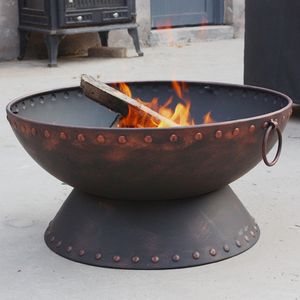 <span class=keywords><strong>Chimenea</strong></span> de leña circular de acero para <span class=keywords><strong>terraza</strong></span> exterior - Product Image 2