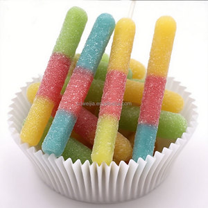 Bonbons gélifiés fruités multicolores 3D OEM en vrac, emballage personnalisé, gomitas, bonbons gélifiés, <span class=keywords><strong>sable</strong></span> acide, doux et moelleux - Product Image 4