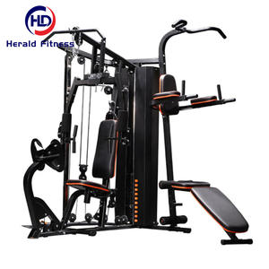 Máquina de Gimnasio Multifuncional Comercial de 3 Estaciones Dezhou Fitness Integrated con Función de Musculación, Gran Descuento para Gimnasios - Product Image 1