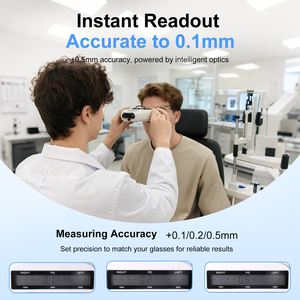 Equipo Óptico Aist, Pupilómetro, Herramienta de Medición de Distancia Interpupilar, Pupilómetro Digital CP-32BT - Product Image 3