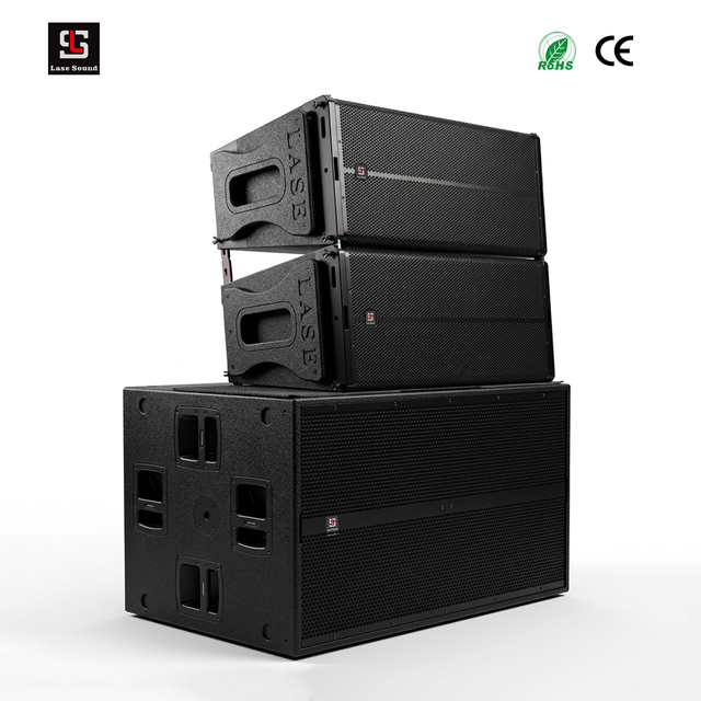 LA-6 Dual 12 Inch Line Array Speaker 800W RMS Professional Audio Speaker Custom Logo OEM Stage Speaker for Concert Sound