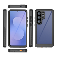 Étui de protection étanche Redpepper pour Samsung S26 Ultra, S25 Edge, S24 Plus, antichoc de qualité militaire, IP68, étui de téléphone complet pour utilisation sous l'eau