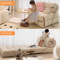 Plegable de doble propósito nuevo sofá cama individual sala de estar multifuncional moderno Simple pequeño sofá silla