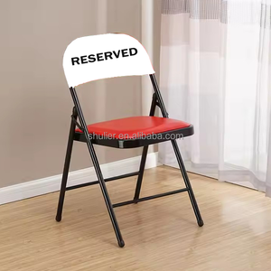 مخصص طباعة أو شعار قبعة الإعلان المعرض ترويج قبعة كرسي الغطاء الخلفي - Product Image 1