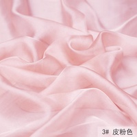 100% soie unie pure mousseline de soie tissu soie mousseline de soie tissu 6mm soie mousseline de soie Hijab accepter la teinture personnalisée