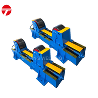 Rotateur automatique de soudage de tuyaux 40T avec vis-mère réglable Matériau du rouleau en caoutchouc Composant moteur