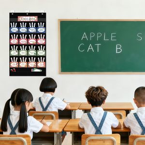 Tableau de gestion des tâches en classe, tableau d'affichage éducatif pour la gestion de la salle de classe, aide pour les enseignants de l'école primaire - Product Image 6