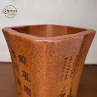 Pot classique en argile violette Yixing pour Bonsaï et Orchidées, écologique, pour plantes d'intérieur, avec trou de drainage, pour la maison et l'hôtellerie
