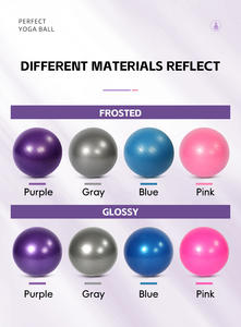 Ballon de naissance en PVC pour le fitness, le yoga et le Pilates - Léger et durable pour l'assistance à l'accouchement et l'entraînement à l'équilibre - Product Image 5