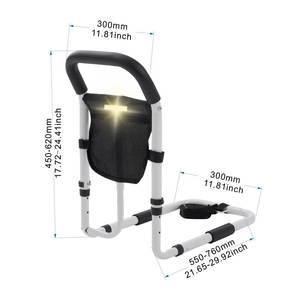 Bed Rail Safety Assist Handle Bed Railing Guard Rails for Elderly Seniors, Adults, Children Folding Hospital Bed Hospital - Product Image 5