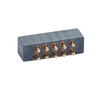 Chine connecteur à ressort pogo pin 2pin fiche électrique broche en laiton mâle femelle pogopin pogopin connecteurs 18 pin