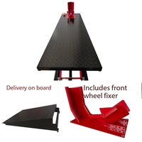 Plateforme élévatrice électrique robuste 300 kg L220*W60cm pour moto, VTT, UTV, hauteur de levage 1100 mm