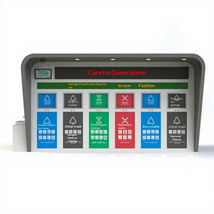 Padiglione per la Raccolta Differenziata Intelligente in Materiale HDPE, Fornitura Diretta con Selezione Rigorosa, Design Retrò per Esterni - Product Image 3