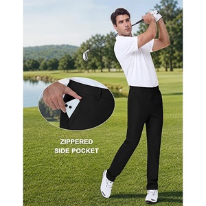 Pantaloni da Golf Personalizzati Resistenti alle Macchie, Slim Fit, Assorbenti e ad Asciugatura Rapida con Elastico in Vita - Product Image 3