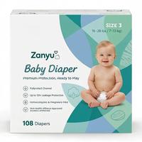 Couches jetables pour bébé sous marque privée, ultra-fines, en coton doux, super absorbantes, anti-fuites, pour nouveau-nés et nourrissons, OEM ODM