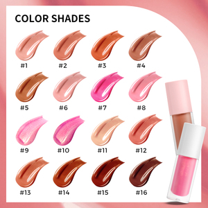 ลิปกลอสเนื้อแมทท์สีชัด 16 เฉดสี ขนาดมินิ สูตรวีแกน ให้ความชุ่มชื้น ติดทนนาน ไม่เหนียวเหนอะหนะ รับผลิตแบรนด์ส่วนตัว ปรับแต่งได้ - Product Image 4