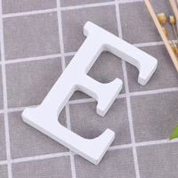DIY Pin Bois Alphabet Relief Peintures Home Decor Tabletop Craft pour la Saint-Valentin