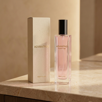 Venta Caliente de Botellas de Vidrio Cuadradas Transparentes Vacías de 100 ml para Perfume