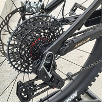 Vélo électrique tout-terrain à suspension intégrale DJI Amflow PL Carbon Pro 800Wh à moteur central, vélo électrique DJI Aviox, vélo de montagne électrique