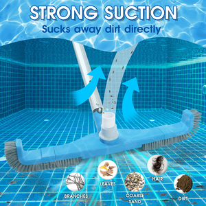 2 в <span class=keywords><strong>1</strong></span>, вакуумная щетка для бассейна - Product Image 4