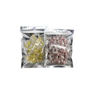 10x12 cm कस्टम मुद्रित कोमल स्पर्श 3.5g बच्चे के सबूत जिपर गंध सबूत gummieas/कैंडी पैकेजिंग होलोग्राफिक mylar बैग