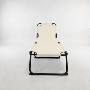 Cama Plegable de Acero para Exteriores, Tamaño Individual, Tela Oxford 600D, Resistente a los Rayos UV, Ideal para Acampar y Descansar en la Playa - Product Image 2