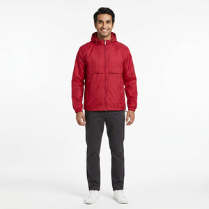 Chaqueta Cortavientos de Alta Calidad para Hombre, con Capucha, Forro de Malla Impermeable, Cierre de Cremallera, Impresión Personalizada para Invierno - Product Image 1