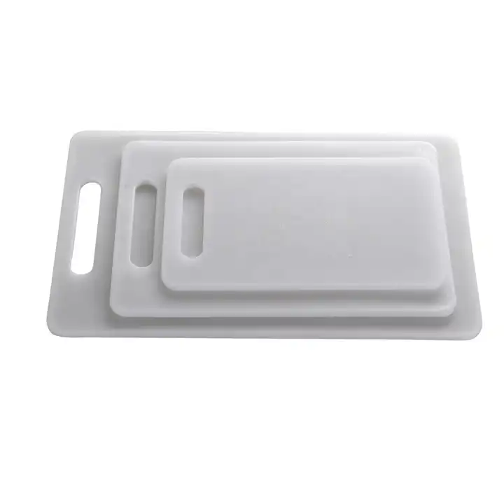 color-coded double-sided 33x20x1cm plastic cutting board