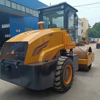 Rouleau compresseur vibratoire à double tambour diesel de 5 tonnes, 6 tonnes, 7 tonnes, 8 tonnes, rouleaux à asphalte, poids du rouleau compresseur