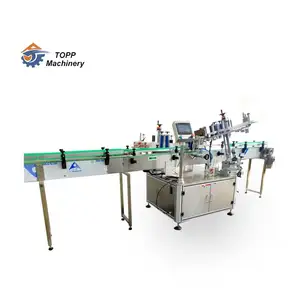 High efficiency sticker bottle round bottle labeling machine 750ml labelling machine for round bottles semi-automatic