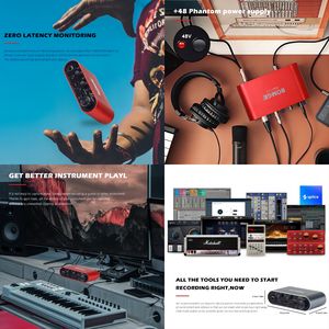 <span class=keywords><strong>Mezclador</strong></span> de audio de transmisión en vivo con interfaz de grabación utilizada para <span class=keywords><strong>canciones</strong></span> de karaoke, con interfaz de grabación - Product Image 6