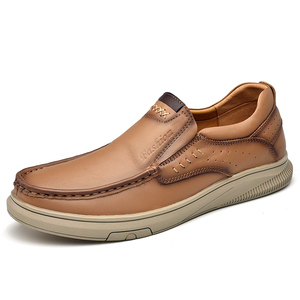 Nouveaux Styles de <span class=keywords><strong>Chaussures</strong></span> <span class=keywords><strong>Homme</strong></span> en <span class=keywords><strong>Cuir</strong></span> Véritable Haute Qualité, Mocassins <span class=keywords><strong>Sans</strong></span> <span class=keywords><strong>Lacets</strong></span>, Bottines Pas Chères, Vente en Gros OEM Usine 2025 - Product Image 3