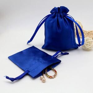 Sacs de rangement en satin de luxe personnalisés pour perruques, sacs à cordon recyclables en soie pour vêtements, cosmétiques, bijoux, lingerie et sacs à main - Product Image 2