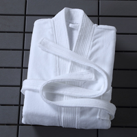Albornoz de Hotel de Lujo Personalizado, Grueso y Suave, de Terciopelo, para Invierno