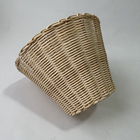 Abat-jour en osier naturel tissé à la main pour lampes de table abat-jour en rotin confortable chinois côtier traditionnel méditerranéen européen français