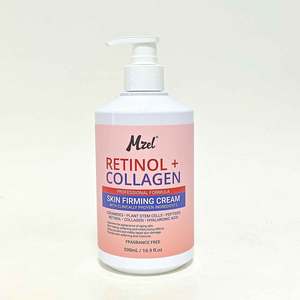 Loción corporal de colágeno con retinol reafirmante de la piel para el envejecimiento de la piel y las arrugas, hidratante ligero no graso, sin fragancia - Product Image 1