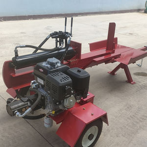 Nouveau fendeur de bûches à gaz <span class=keywords><strong>tractable</strong></span> de 50 tonnes avec élévateur hydraulique de bûches, composants de base durables et table de travail - Product Image 5