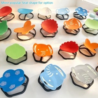 Chaise pivotante sensorielle moderne pour autisme, en acier, à bascule, avec rotation à 360°, pour enfants, école, maison, salon, salle de sport