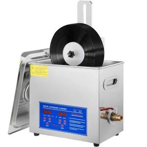 <span class=keywords><strong>Nettoyeur</strong></span> à ultrasons pour disques vinyles à fréquence ultrasonique 38K, <span class=keywords><strong>nettoyeur</strong></span> à ultrasons 6l, machine à nettoyer à ultrasons DIY - Product Image 1