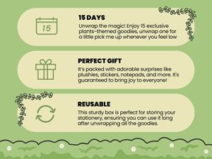 Calendario de Adviento de Plantas con Diseño Nuevo 2025, Calendario de Cuenta Regresiva para Jardinería Interior, Regalo de Navidad Único para Niños y Adultos - Product Image 2