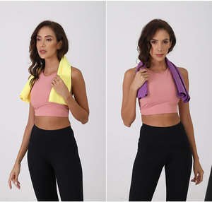 Serviette de sport en microfibre à séchage rapide, rafraîchissante, pour la natation, le <span class=keywords><strong>fitness</strong></span>, les voyages, la salle de sport, avec logo personnalisé - Product Image 5